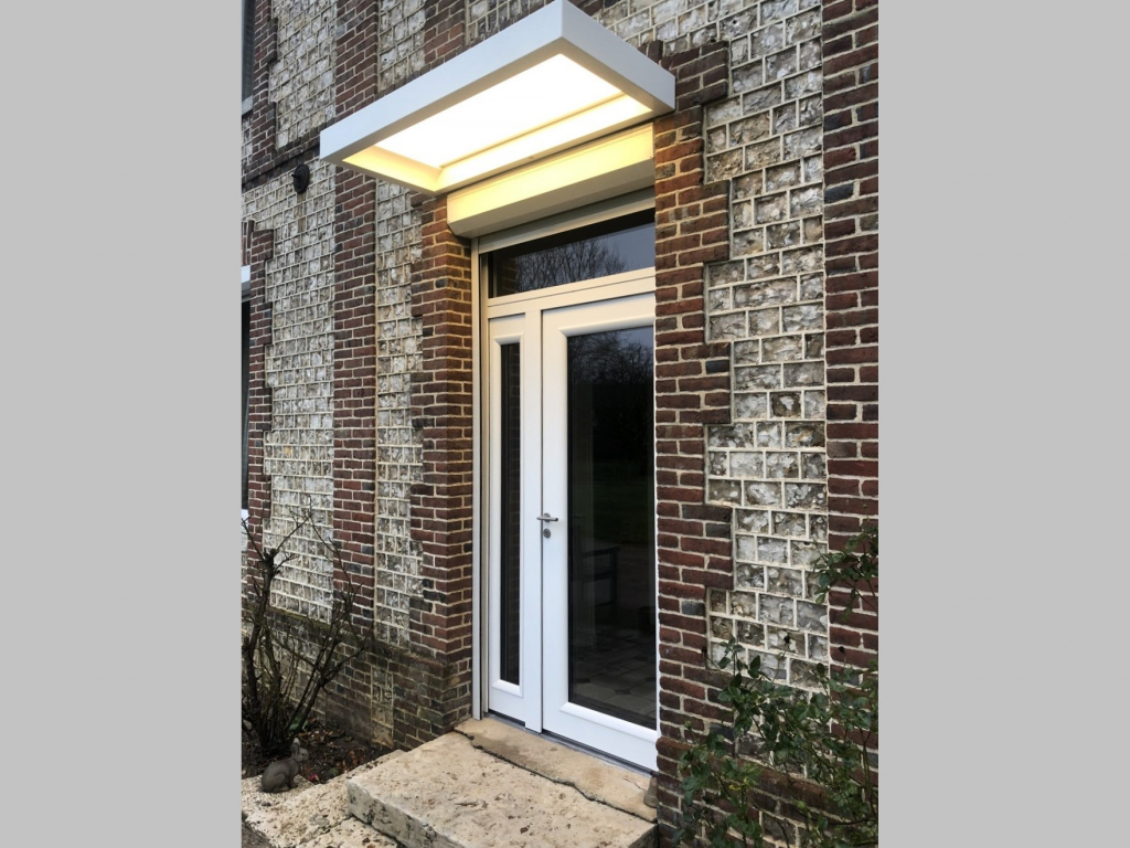 installation porte d'entrée bel'm, secteur yvetot, 76