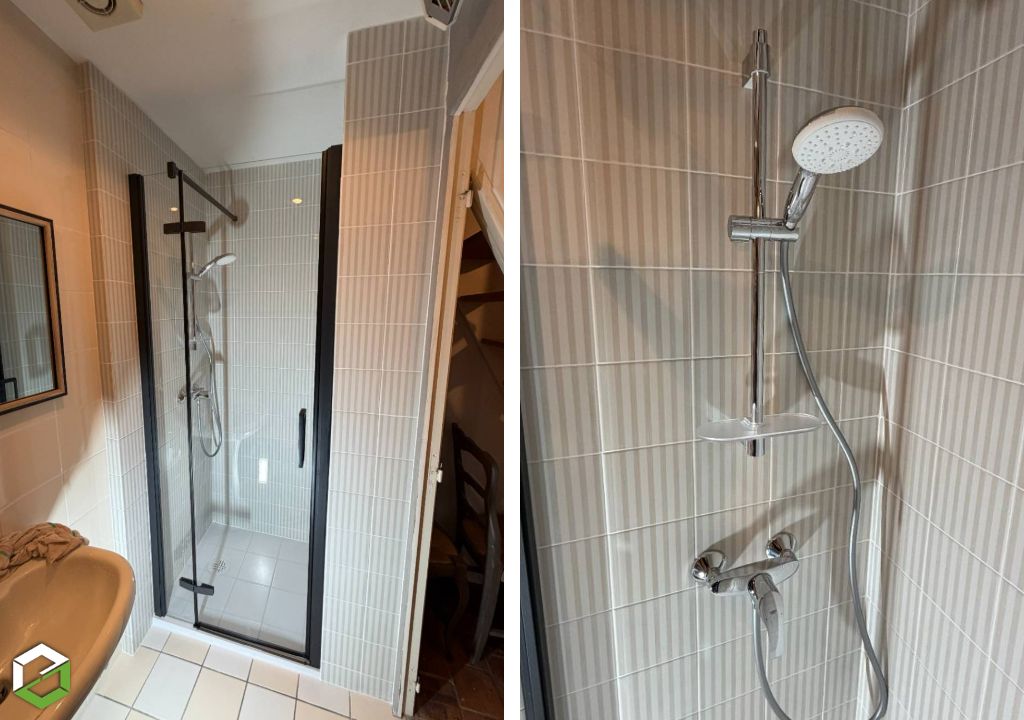 Réfection d'un espace douche 