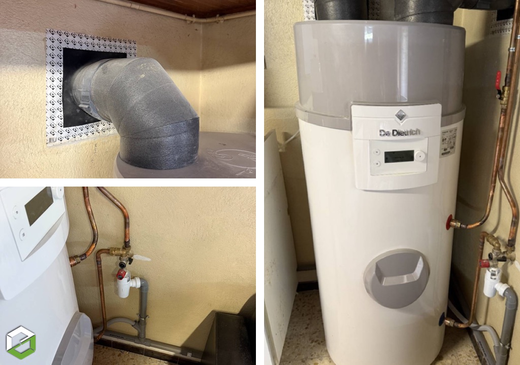 Installation d'un chauffe-eau thermodynamique dans le cadre d'une rénovation globale DOREMI-Rhône (69)