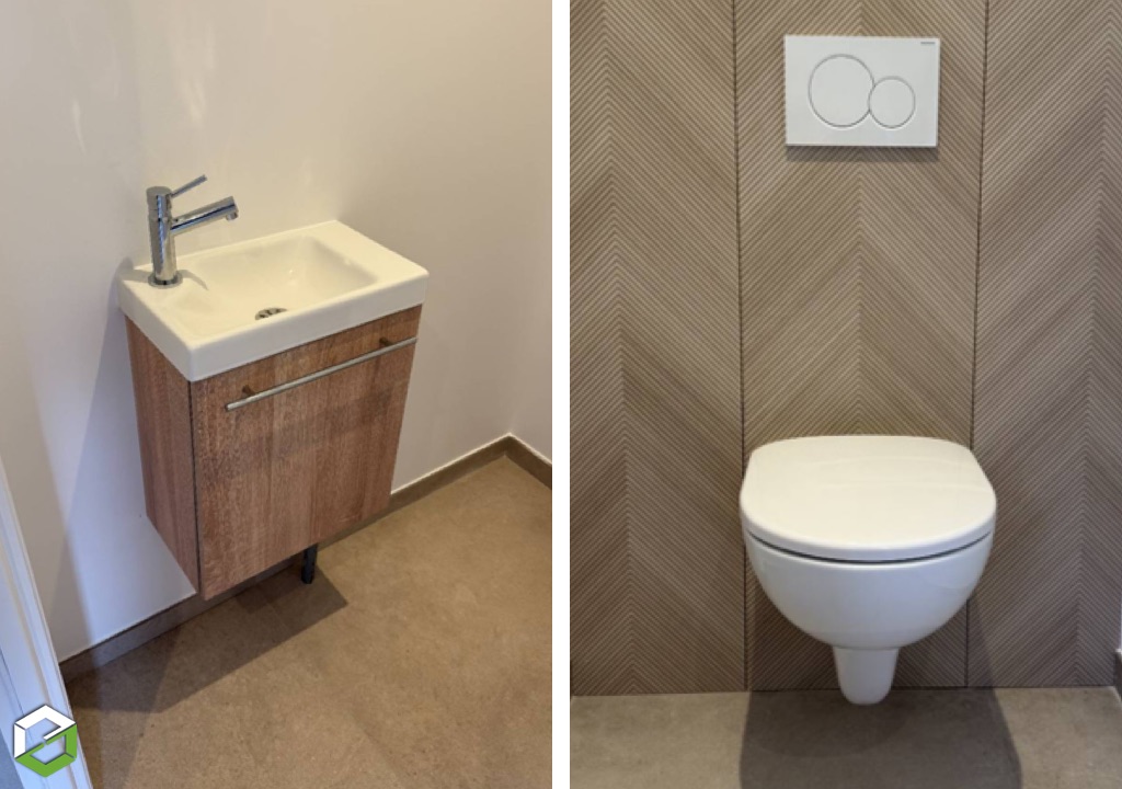 Installation WC suspendu à Châtillon-sur-Chalaronne (01)-Ain (01)