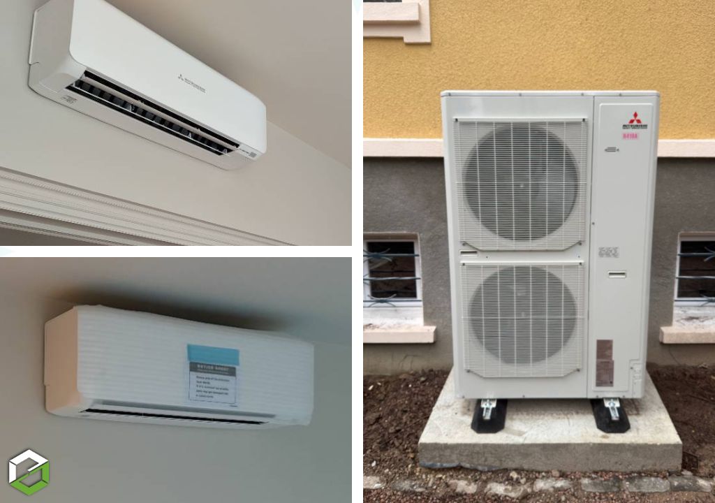 Installation d'une climatisation de type DRV MITSUBISHI Heavy Industries 