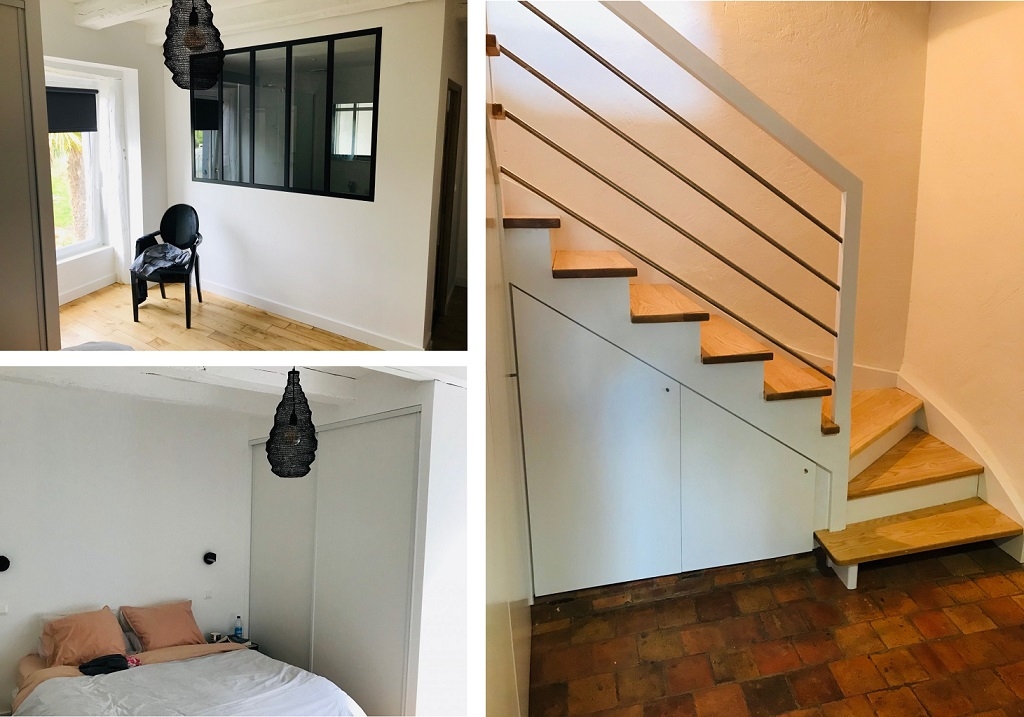 Consultez la chantier : rénovation intérieure
