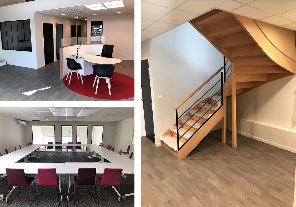 Consultez la chantier : rénovation d'une agence d'assurance