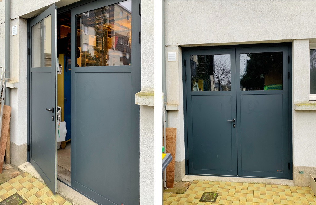 Consultez la chantier : porte d'atelier