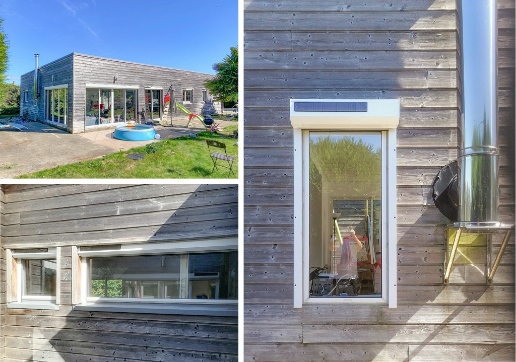 Consultez la chantier : pose de volets roulants