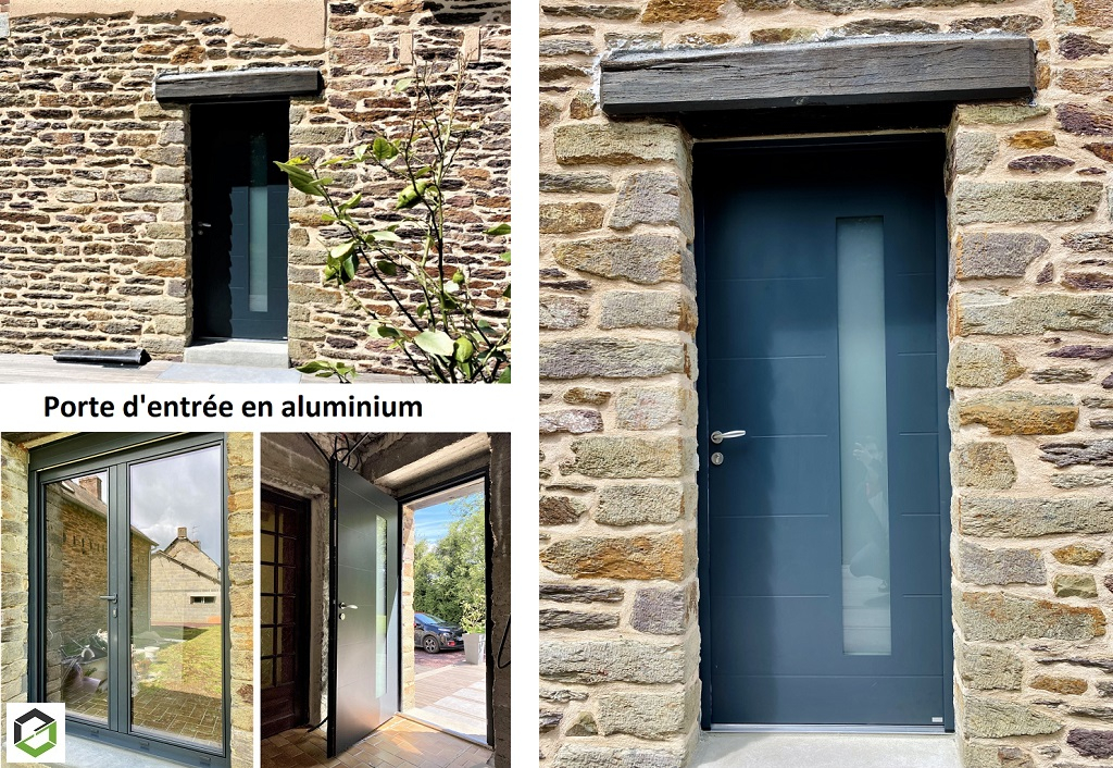 Installation d'une porte d'entrée et de fenêtres