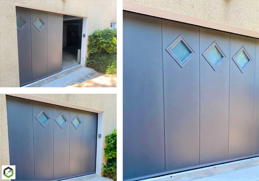 installation d'une porte de garage 
