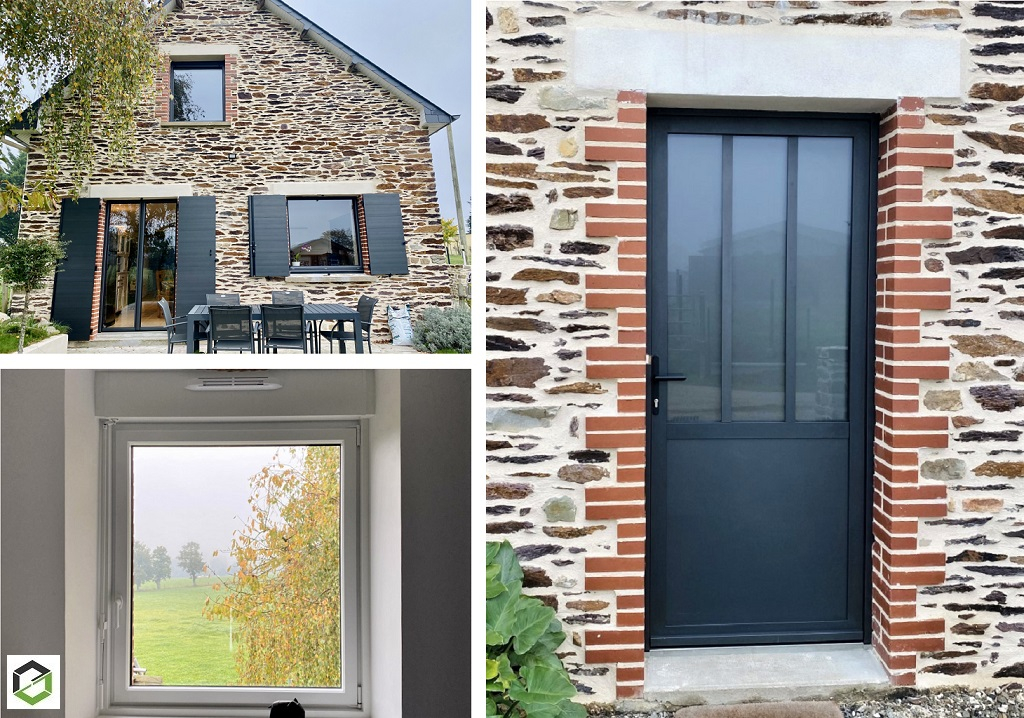 chantier menuiseries extérieures