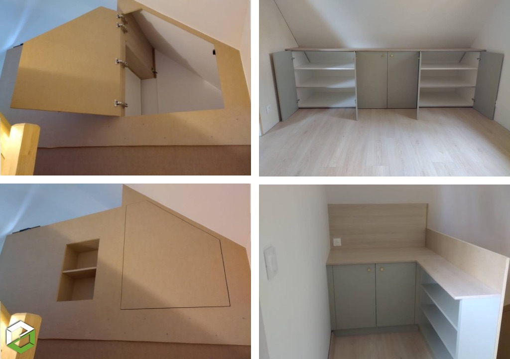 Fabrication sur mesure de meubles sous comble-Loir et Cher (41)