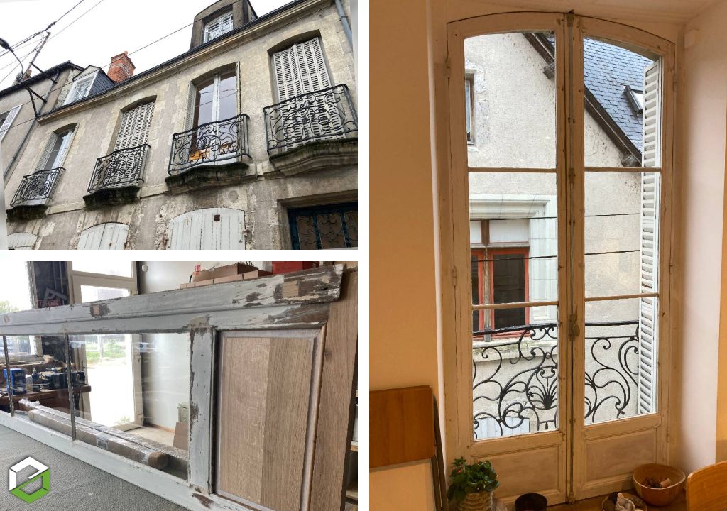 Restauration de menuiseries classées-Loir et Cher (41)