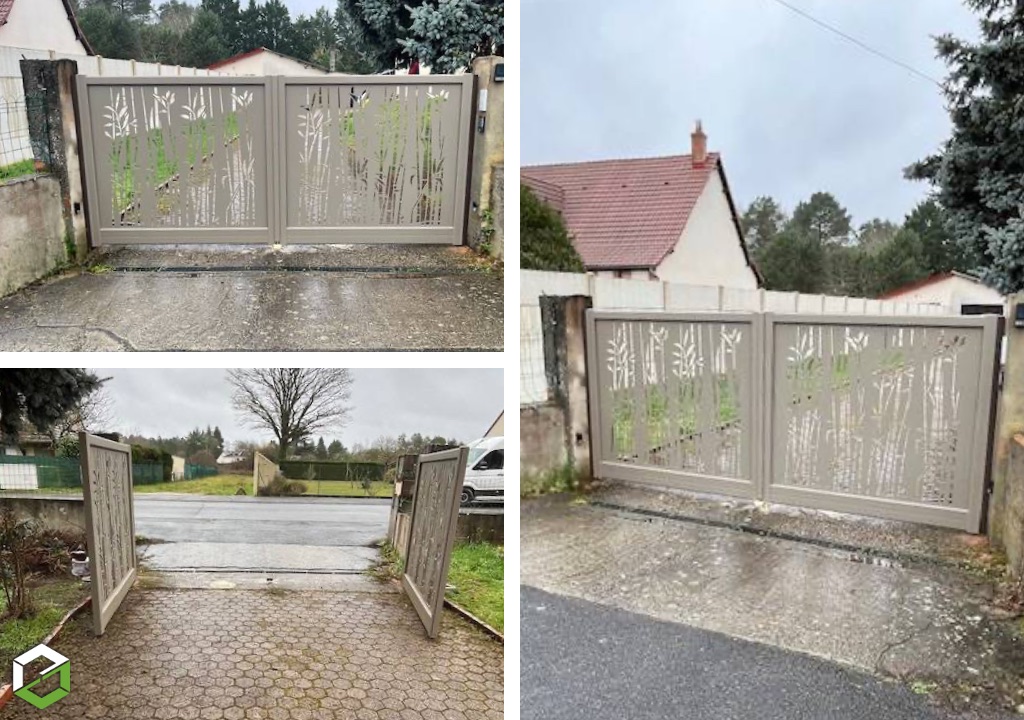 Pose d'un portail sur Romorantin dans le Loir et Cher-Loir et Cher (41)