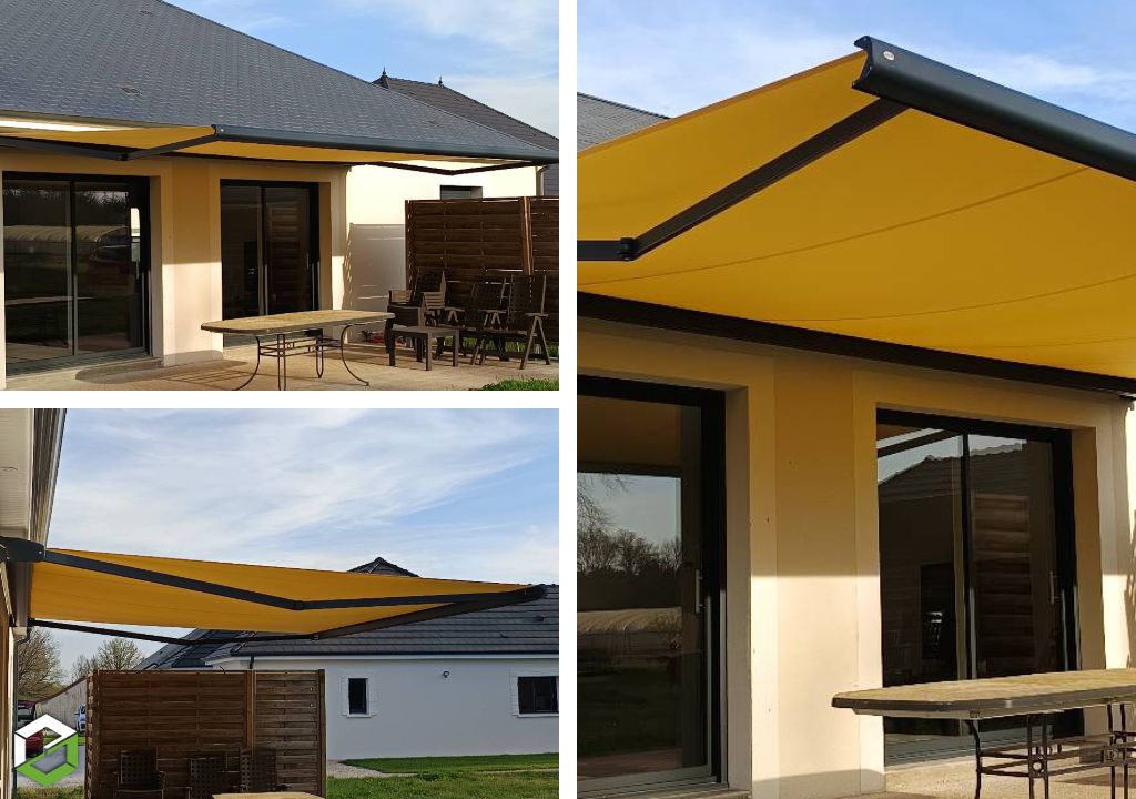 Installation d'un store banne coffre HEMERA motorisé -Loir et Cher (41)