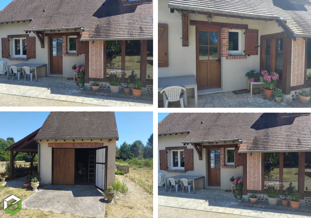Fourniture et pose d'une porte de garage et d'une porte d'entrée par une entreprise qualifiée RGE-Loir et Cher (41)