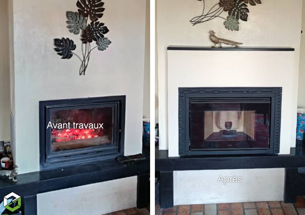 INSTALLATION D'UN INSERT A GRANULES NOBIS-Loir et Cher (41)