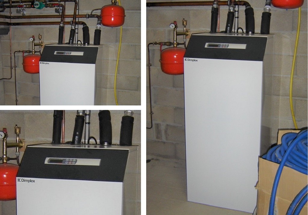 Ets PPCZ : Installation PAC geothermie Dimplex pour plancher chauffant par un chauffagiste certifié RGE QualiPAC