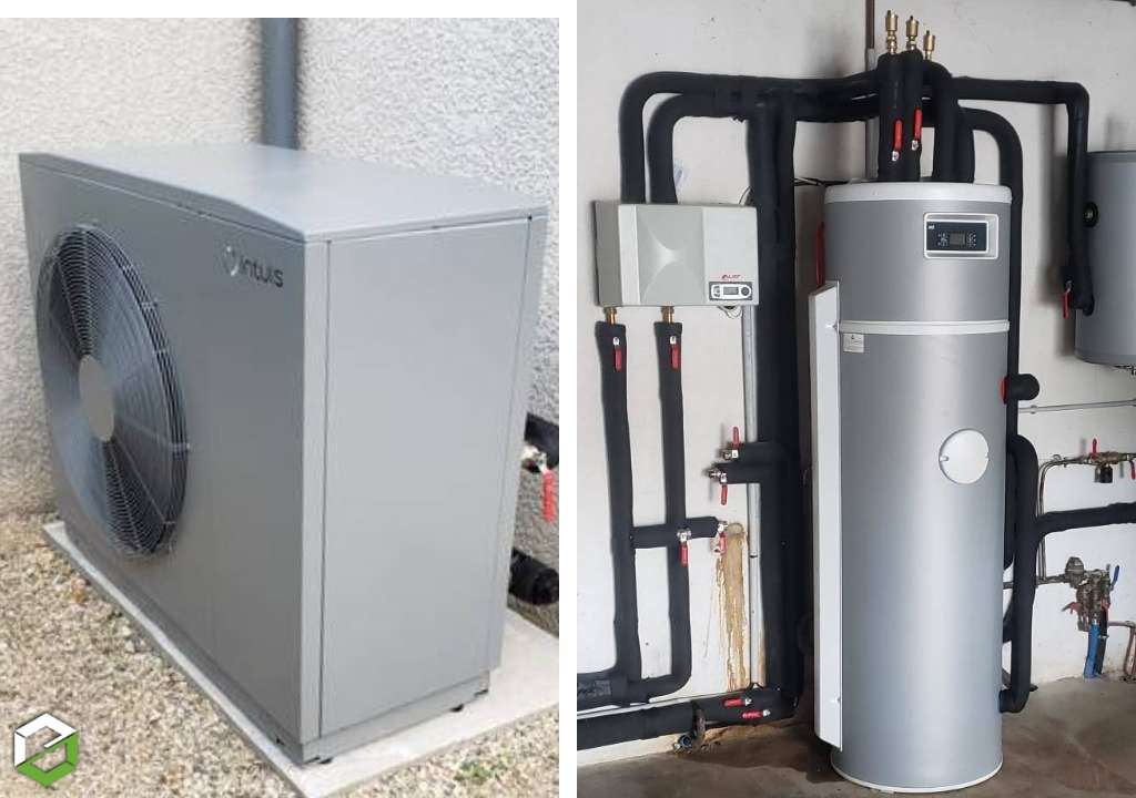 Ets PPCZ : Installation d'une pompe à chaleur auer haute température monobloc r290