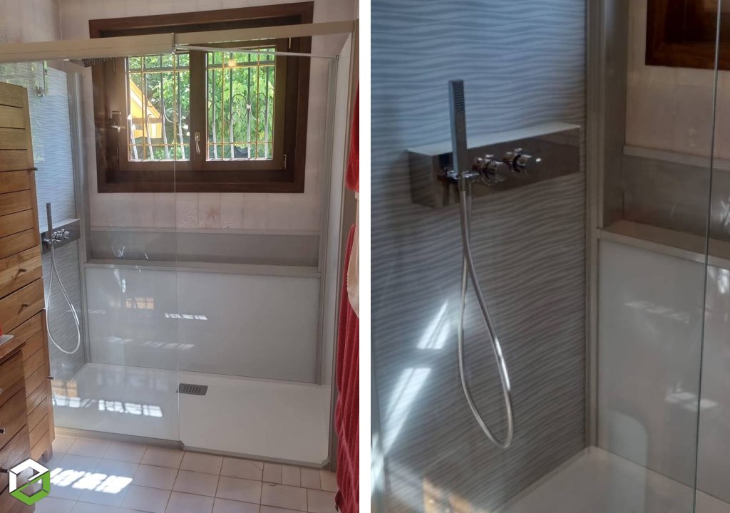 Ets PPCZ : Installation d'une douche kinemagic en remplacement d'une baignoire