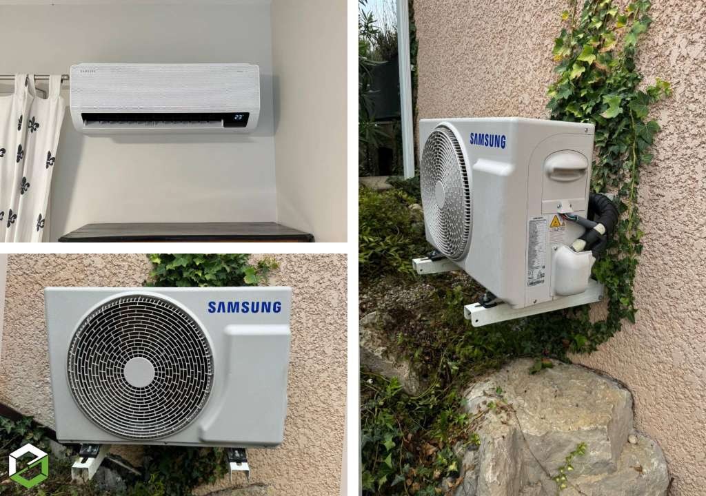 Ets PPCZ : Installation d'une climatisation mono split samsung