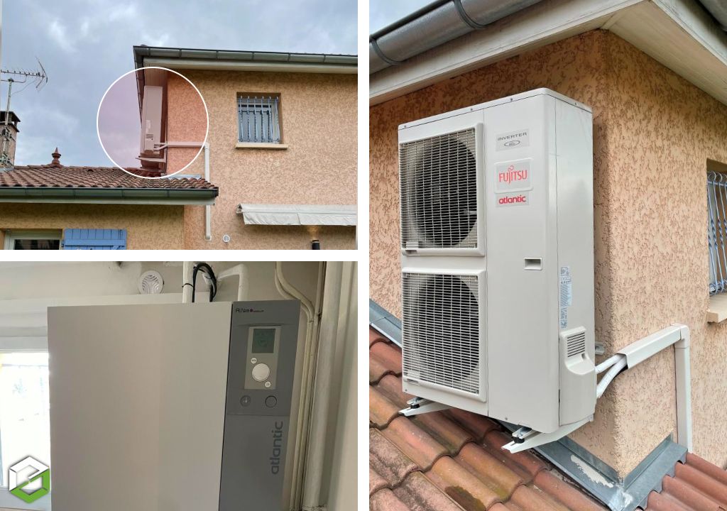 Ets PPCZ : Remplacement de chaudière par pompe à chaleur Atlantic