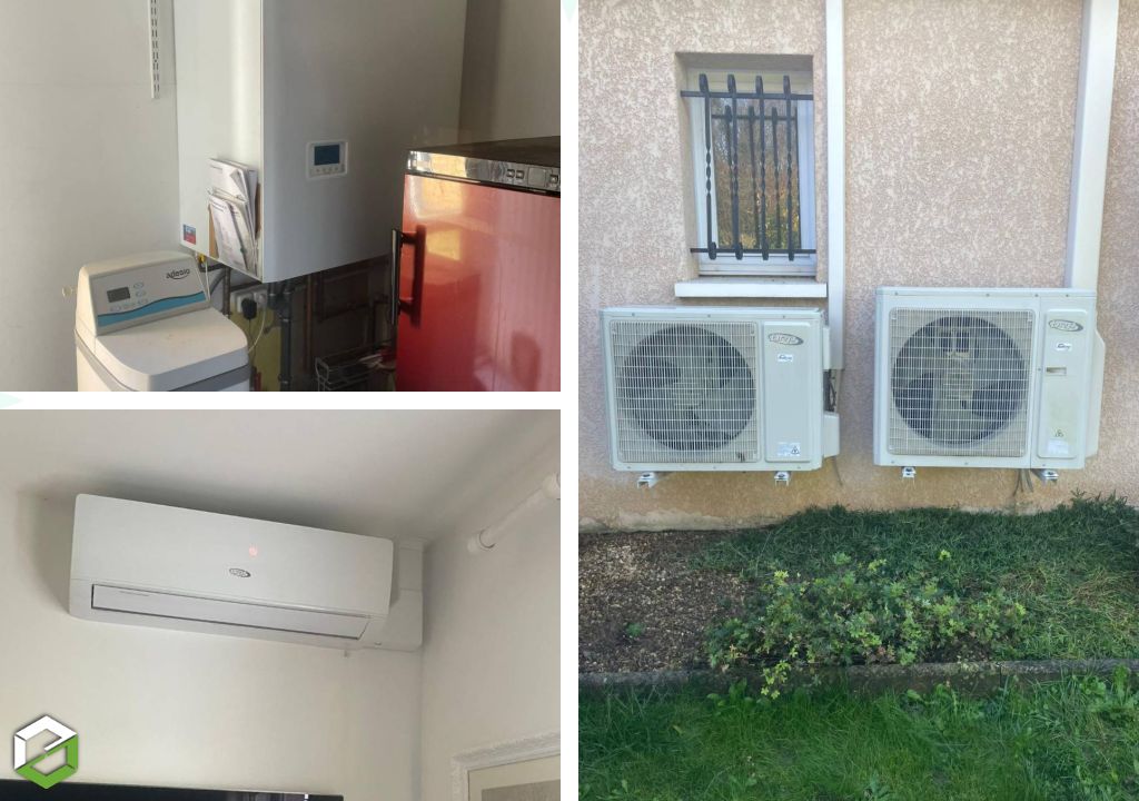 Ets PPCZ : Entretien d'une chaudière gaz Frisquet ainsi que l'adoucisseur Adesio et la climatisation BRP