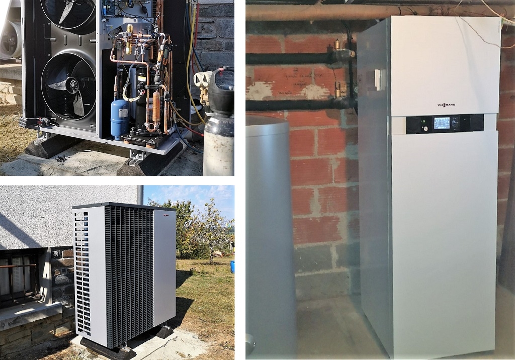 mise en service d'une pompe à chaleur viessmann