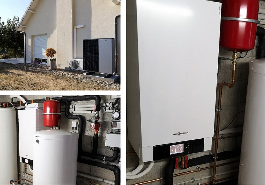 mise en service d'une pompe à chaleur viessmann