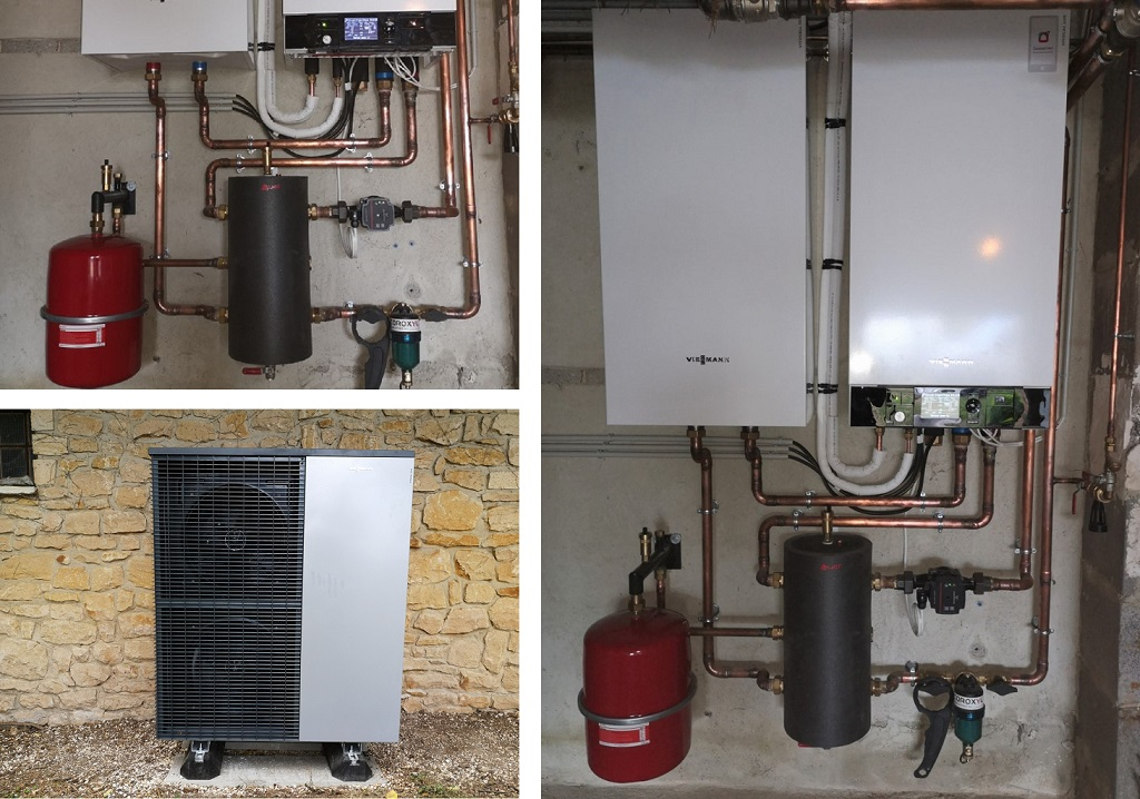 mise en service d'une pompe à chaleur viessmann vitocal 200s 