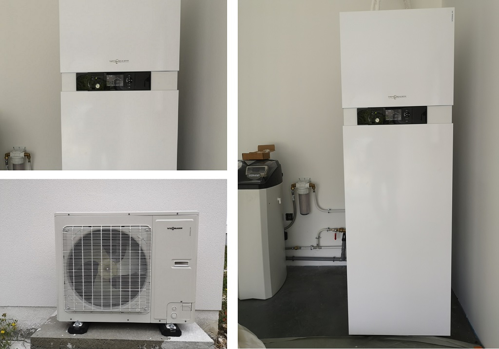 mise en service d'une pompe à chaleur viessmann vitocal 111s 