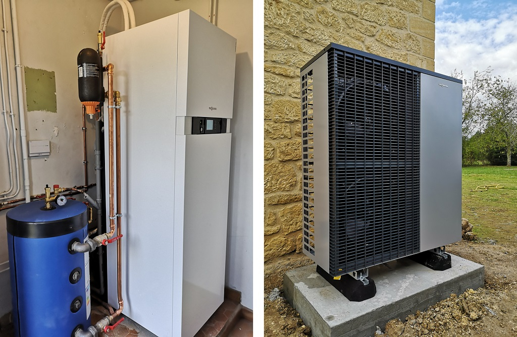 mise en service d'une pompe à chaleur viessmann 