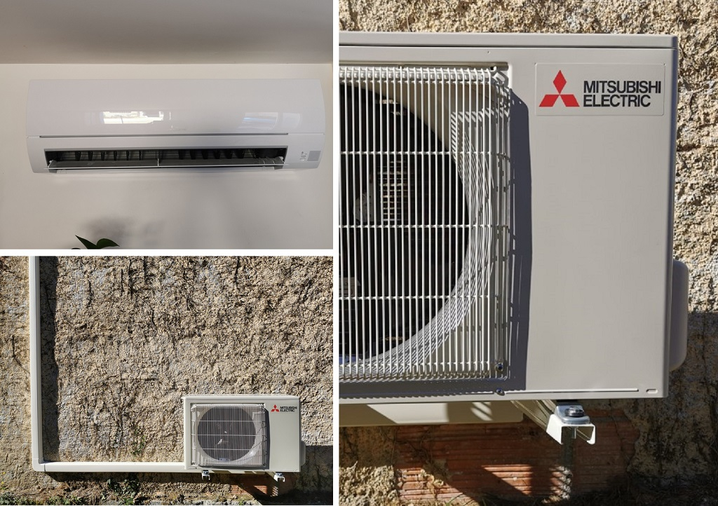 Mise en service d une climatisation MITSUBISHI 