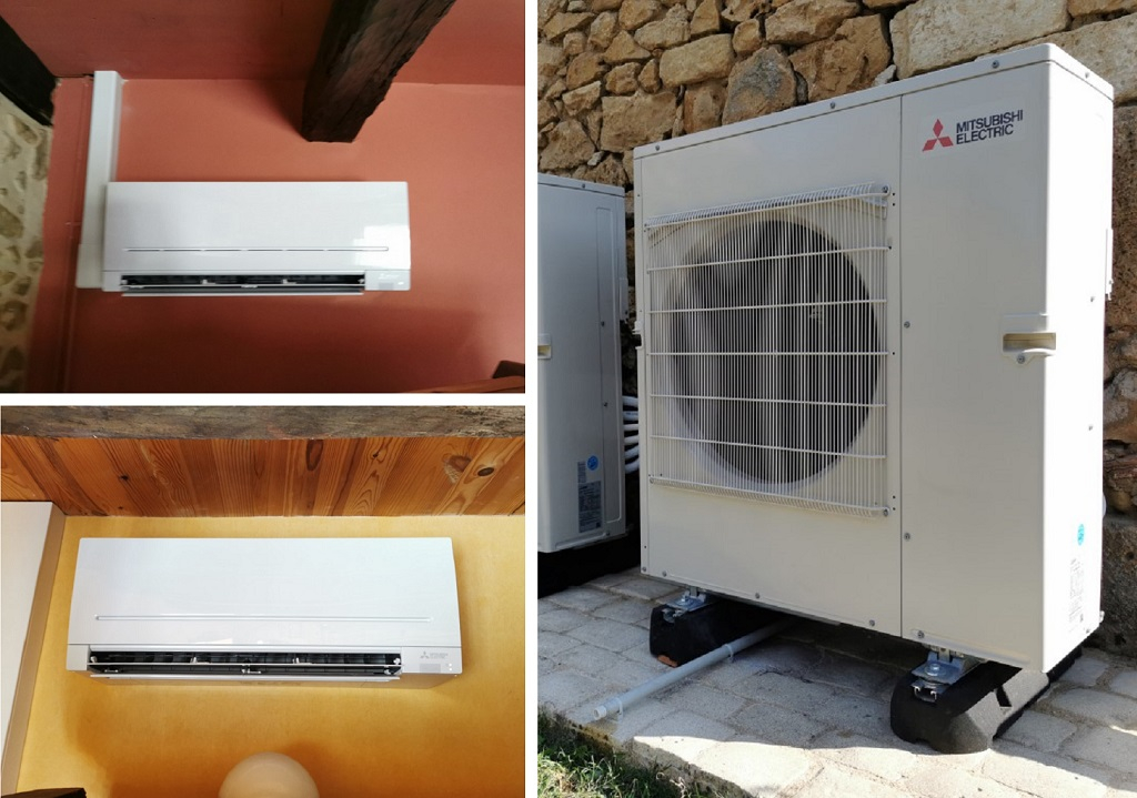 Mise en service d une climatisation MITSUBISHI 