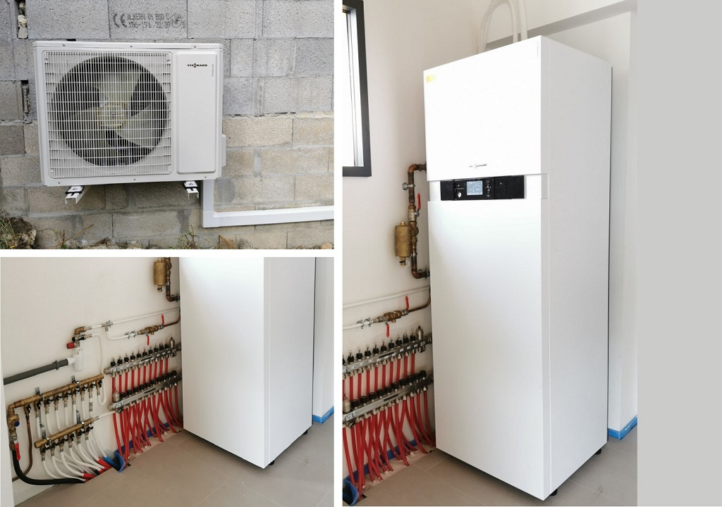 Mise en service d une pompe à chaleur VIESSMANN 
