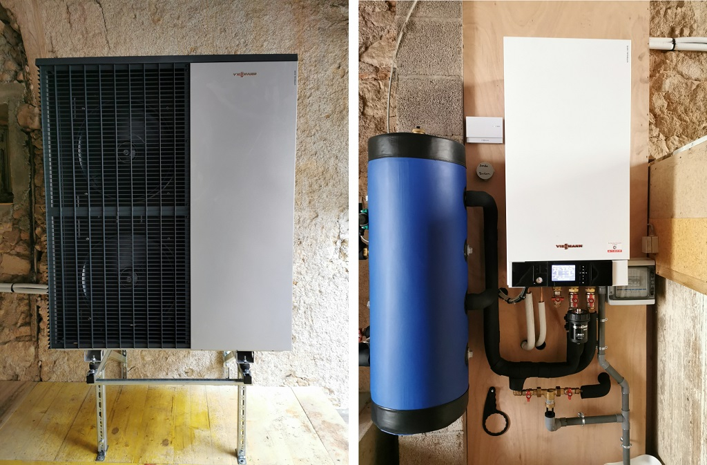 Mise en service d une pompe à chaleur VIESSMANN 