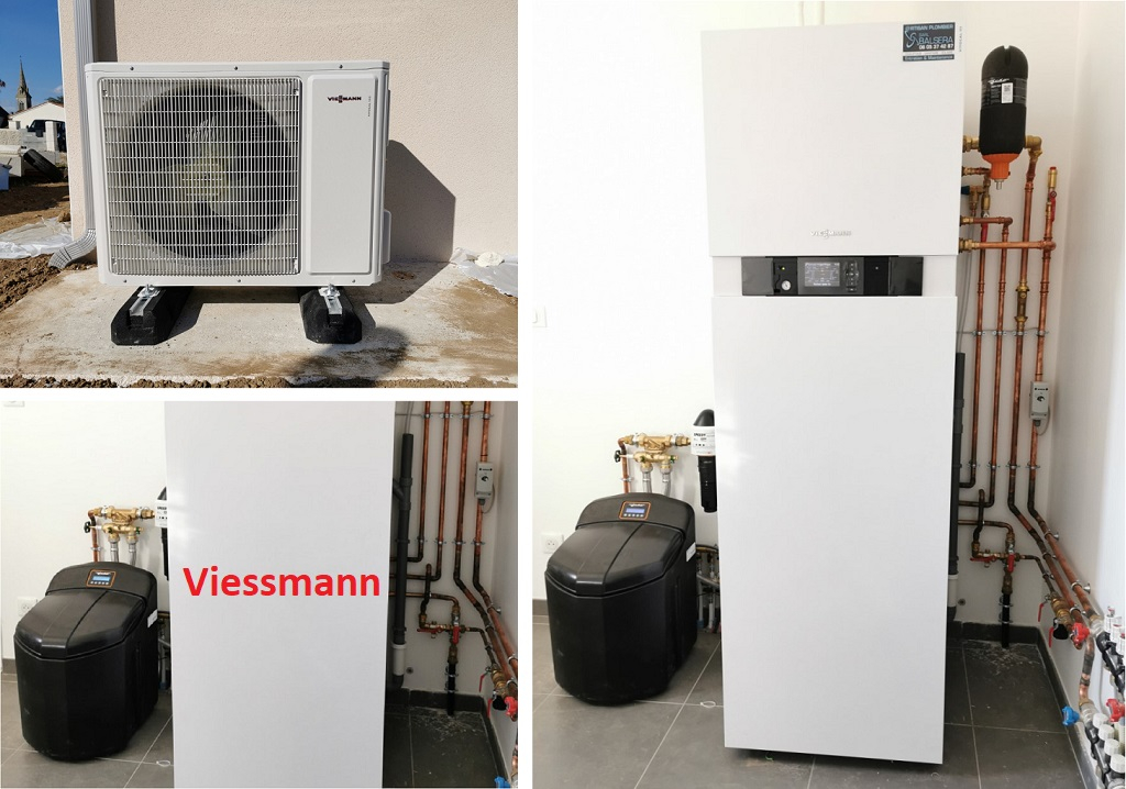 Mise en service d une pompe à chaleur VIESSMANN VITOCAL 111S 