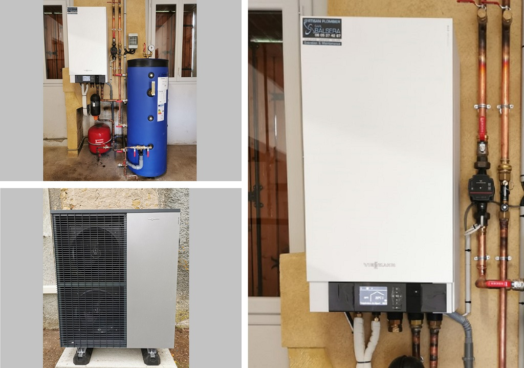 Consultez la chantier : mise en service d'une pompe à chaleur viessmann 