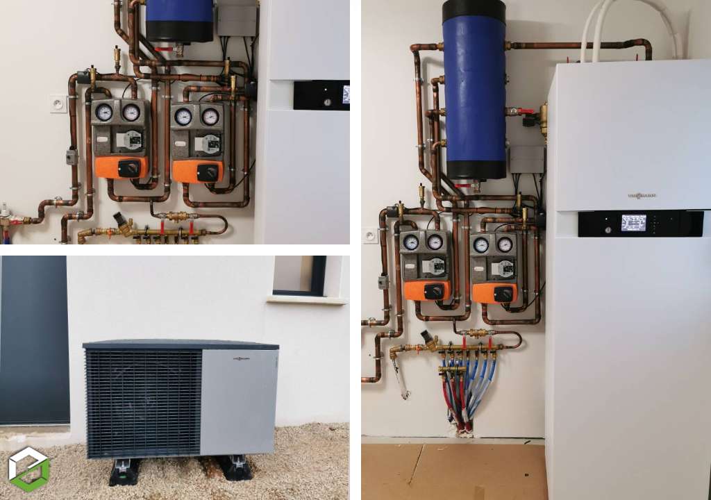 Mise en service pompe à chaleur VIESSMANN VITOCAL 200S