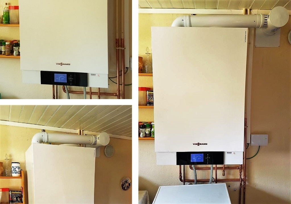 Consultez la chantier : remplacement, installation, pose chaudière gaz condensation viessmann vitodens 100 saint-genix-les-villages