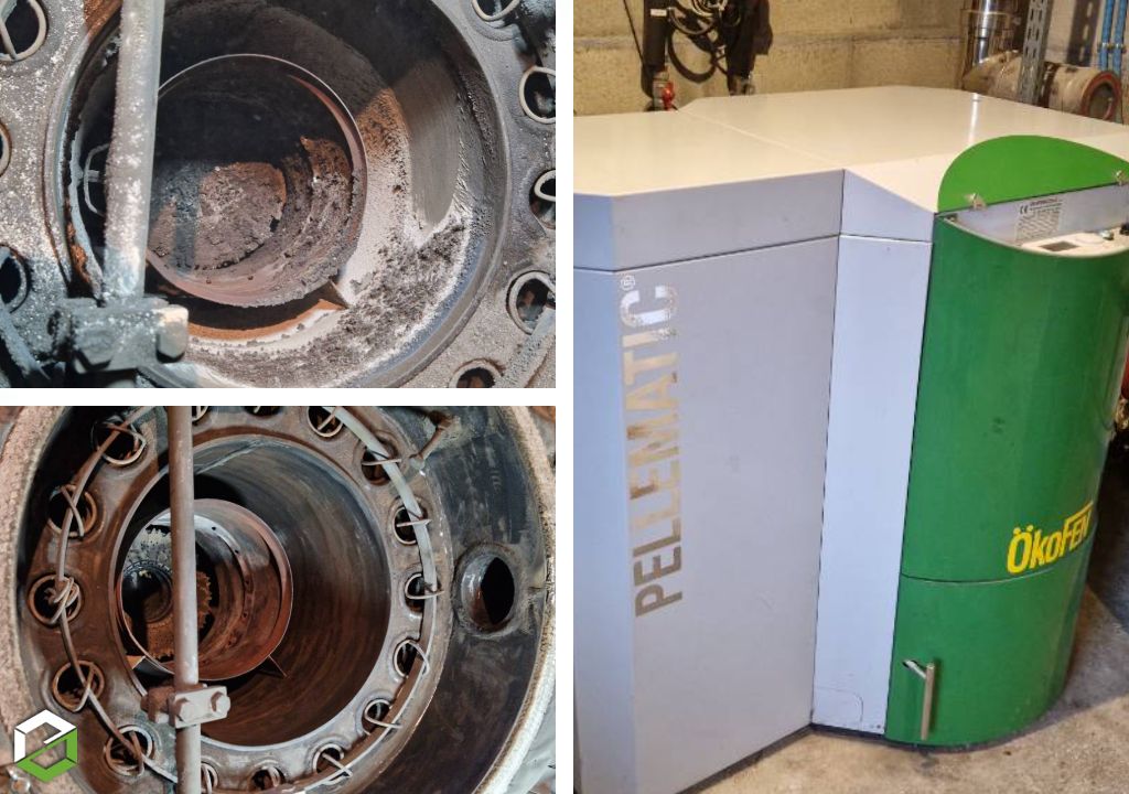 Entretien d'une chaudière à granulés de bois OKOFEN PE15