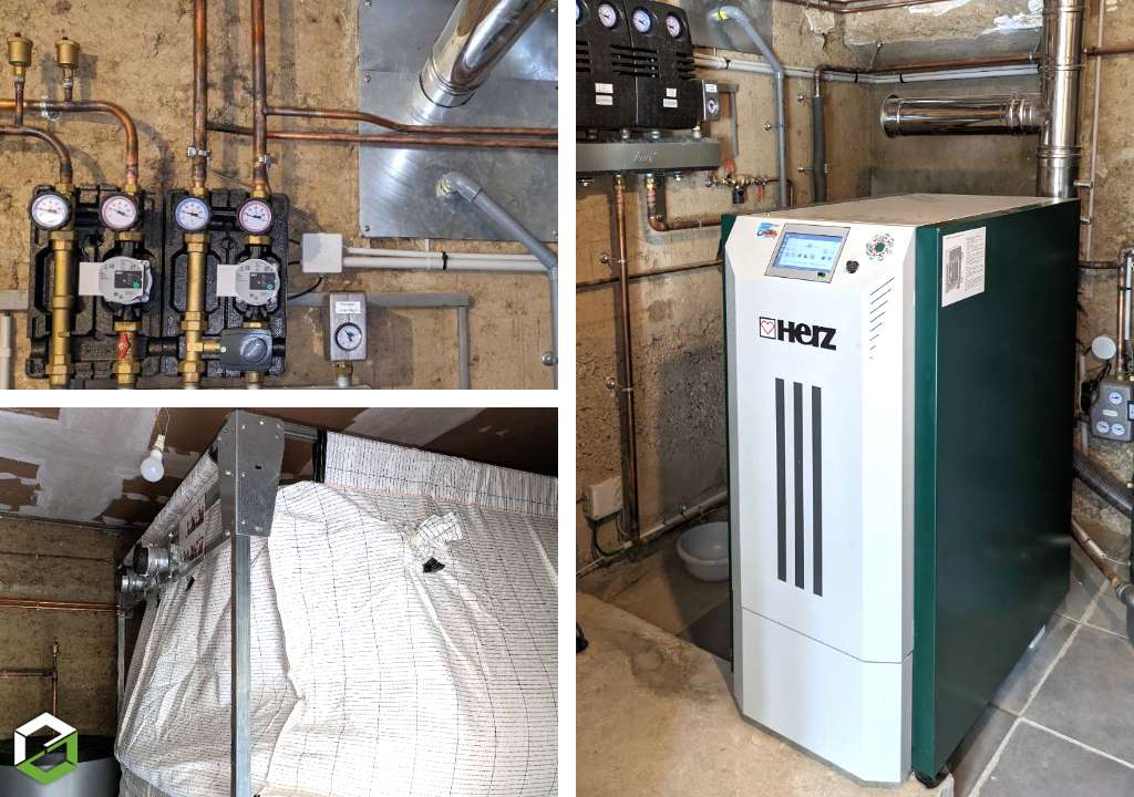 chaudière à granulés herz pelletstar touch control 30 kw - entreprise rge qualibois