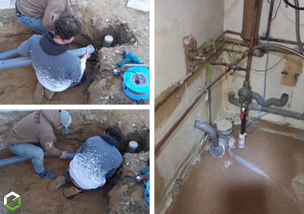 SARL Abreu J : Reprise des évacuations générales pour déplacement de WC