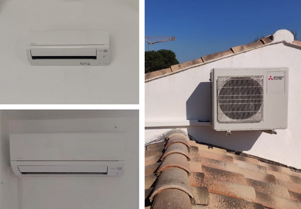 Climatisation bisplit Mitsubishi Electric - Région PACA