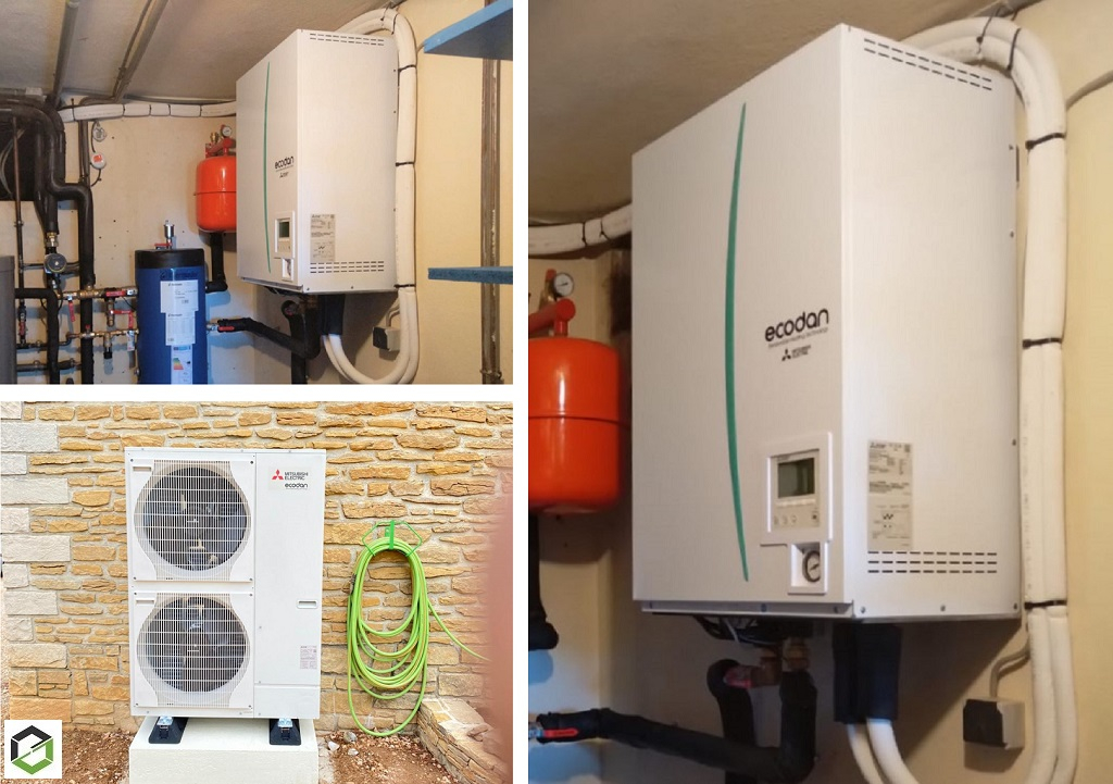 entreprise rge qualipac - installation d'une pompe à chaleur 
