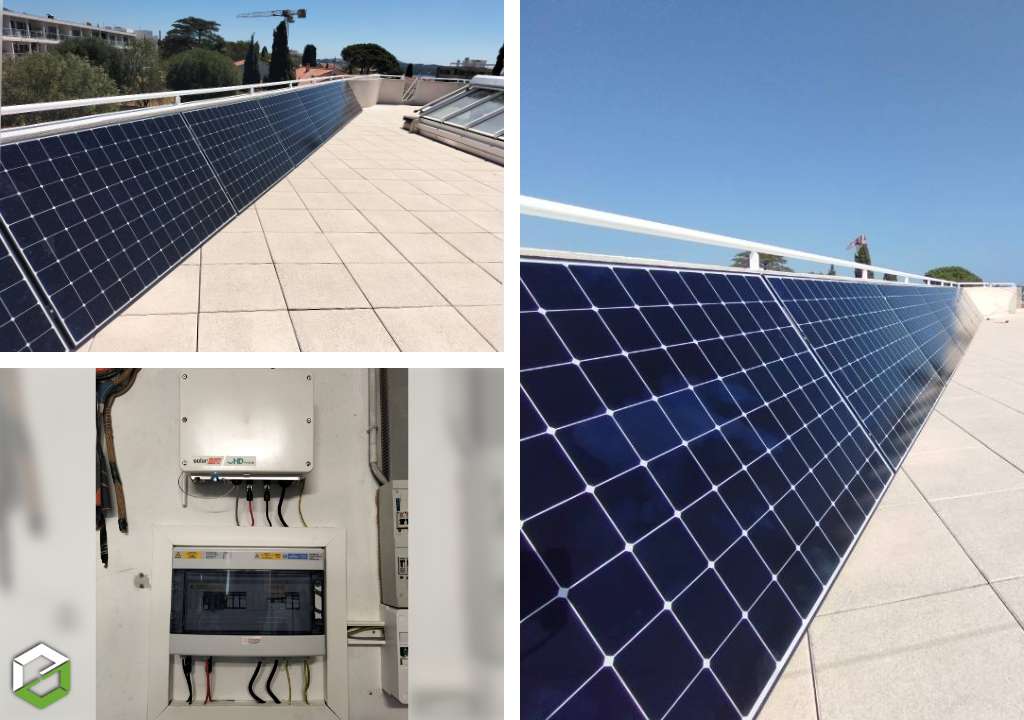 Consultez la chantier : entreprise rge qualibat 5911 - installation de panneaux photovoltaïques sunpower en autoconsommation