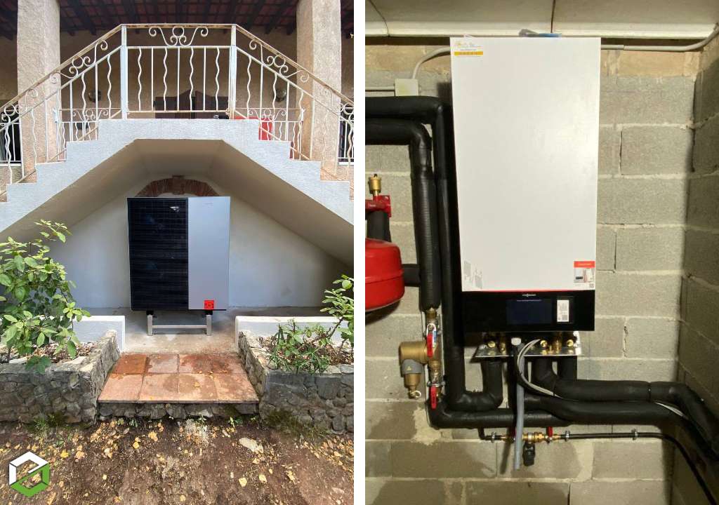  Entreprise RGE QualiPAC - Installation d'une pompe à chaleur air/eau Viessmann