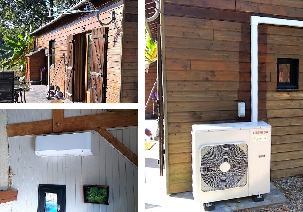 Consultez la chantier : climatisation réversible toshiba