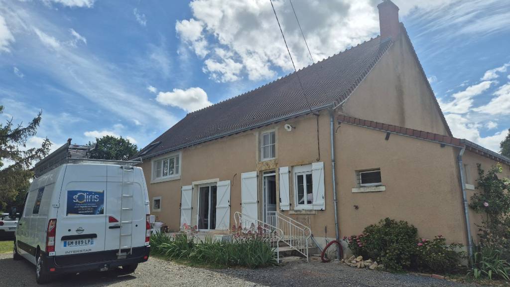 Mise en place d'une cuisinière a bois de la Marque : LA NORDICA Modéle : ROSA XXL - Entreprise RGE Qualibois