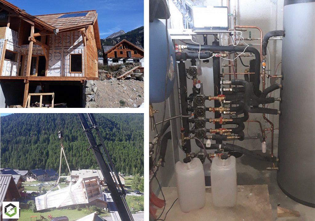 installateur solisart dans la vallée de névache, capteurs intégrer toiture