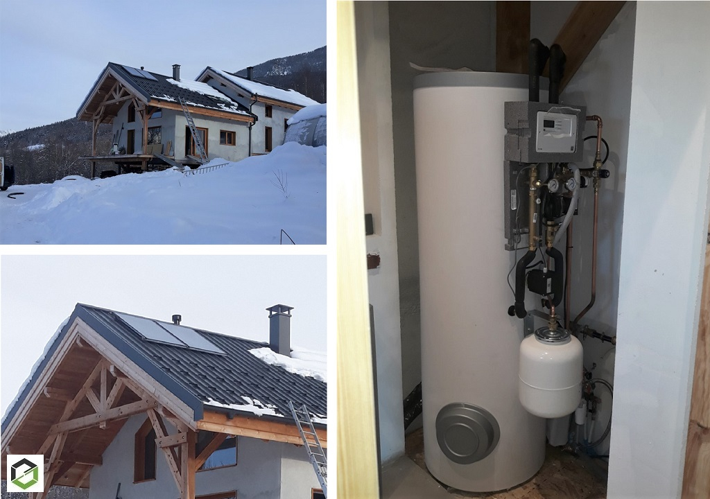 cesi, chauffe eau solaire sur imposition toiture.