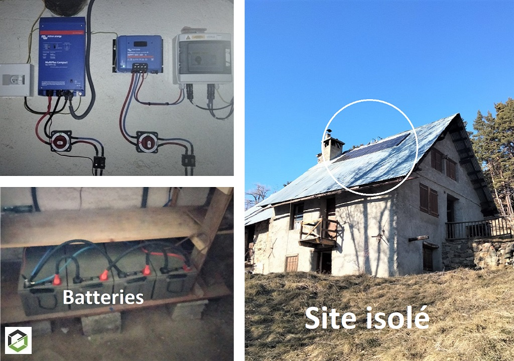 Consultez la chantier : entreprise spécialisée en énergies solaire thermique et photovoltaïque site isolé