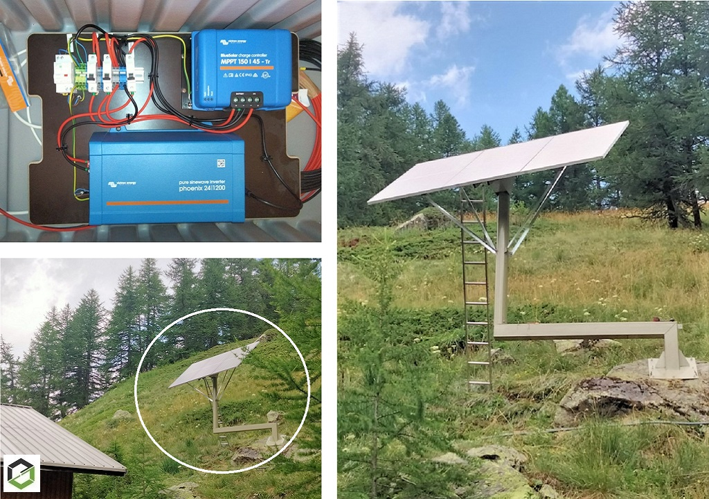 Consultez la chantier : Électrification chalet d'alpage : site isolé.